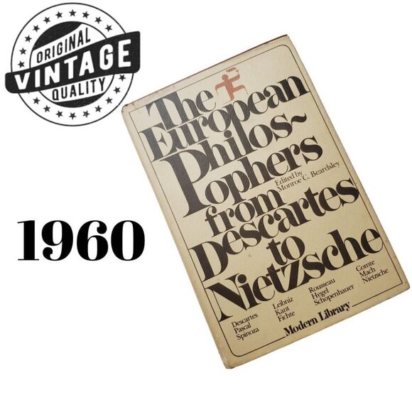 Vintage 1960s The European Philosophers from Descartes to Nietzsche Hardcover - Picture 1 of 10